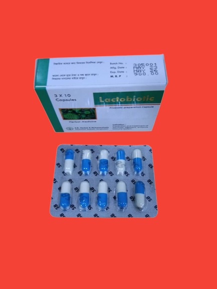 Lactobiotic® Capsule: Digestive Wellness Companion